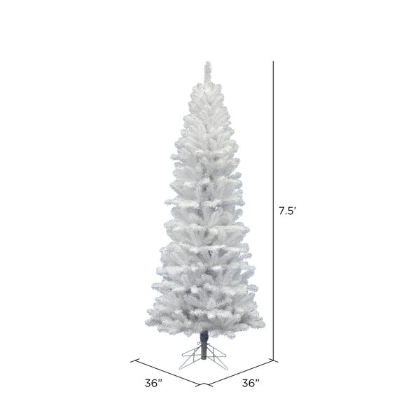 The Holiday Aisle Artificial Pine Christmas Tree Reviews Wayfair   Artificial Pine Christmas Tree 